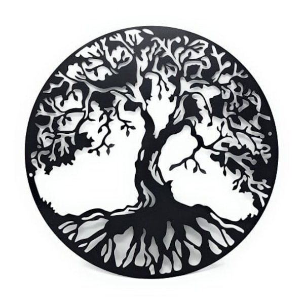 Tree Of Life, Metal Wall Art, Garden Home Ornament, Garden Decor, Metal Art
