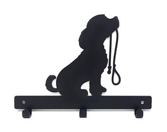 Dog Lead/Leash, Key,Coat,Door, Towel, Hanger,Holder,Rack, Hook- *DOG WITH LEAD*