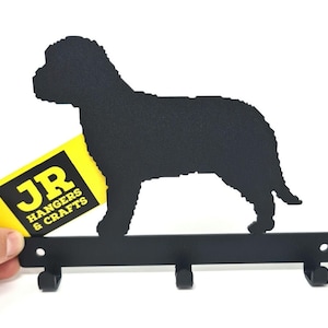 Cockapoo Dog Lead/Leash, Key, Coat, Door, Towel, Hanger, Holder, Rack, Hook- Wall Mounted