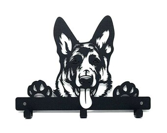 Dog Lead/Leash, Key,Coat,Door, Towel, Hanger,Holder,Rack, Hook- *GERMAN SHEPHERD* *ALSATIAN*