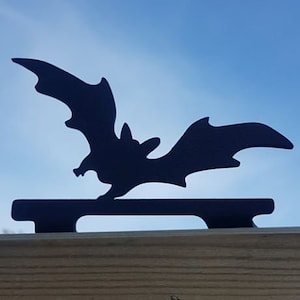 Fence Post Topper, Garden Ornament- *BAT*