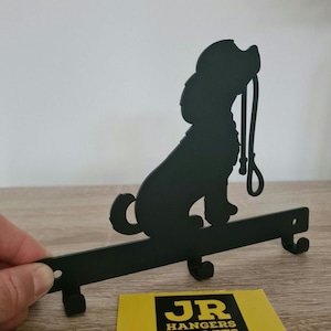Guinzaglio/guinzaglio per cane, chiave, cappotto, porta, asciugamano, gruccia, supporto, rastrelliera, gancio - *CANE CON GUINZAGLIO*
