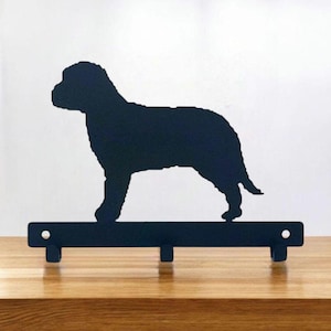 Cockapoo Dog Lead Hanger | Metal Dog Lead Holder | Wall Hook | Fixings Included | Cockapoo Gift | Leash Rack | Dog Lover Gift | Pet Gift