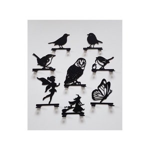 Fence Post Toppers,Garden Ornaments,Garden Decor,Metal Art, 8 Different Designs