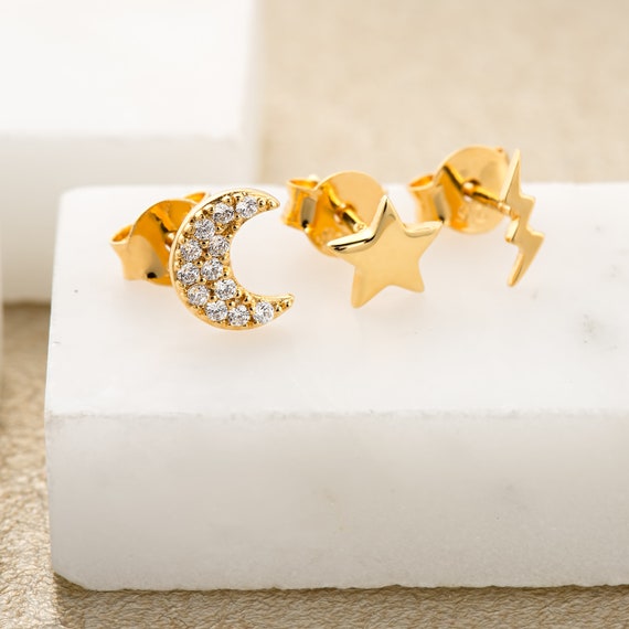 single stud earring pack