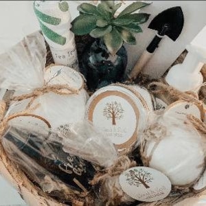 Kosz prezentowy Organic Spa (średni)