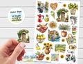 Sticker Sheet - Italy Stickers, Planner Stickers, Vacation Stickers, Scrapbook Stickers, Journal Stickers, Travel Stickers product logo
