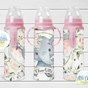 8 Oz Baby Bottle Design, Baby Girl, Baby Boy, Baby Bottle Wrap, Baby  Shower, Kids Bottle, Milk Bottle, Water Slide, Sublimation Template. 