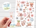 Sticker Sheet - Easter Garden Stickers, Planner Stickers, Scrapbook Stickers, Easter Stickers, Journal Stickers, Baby Stickers product logo