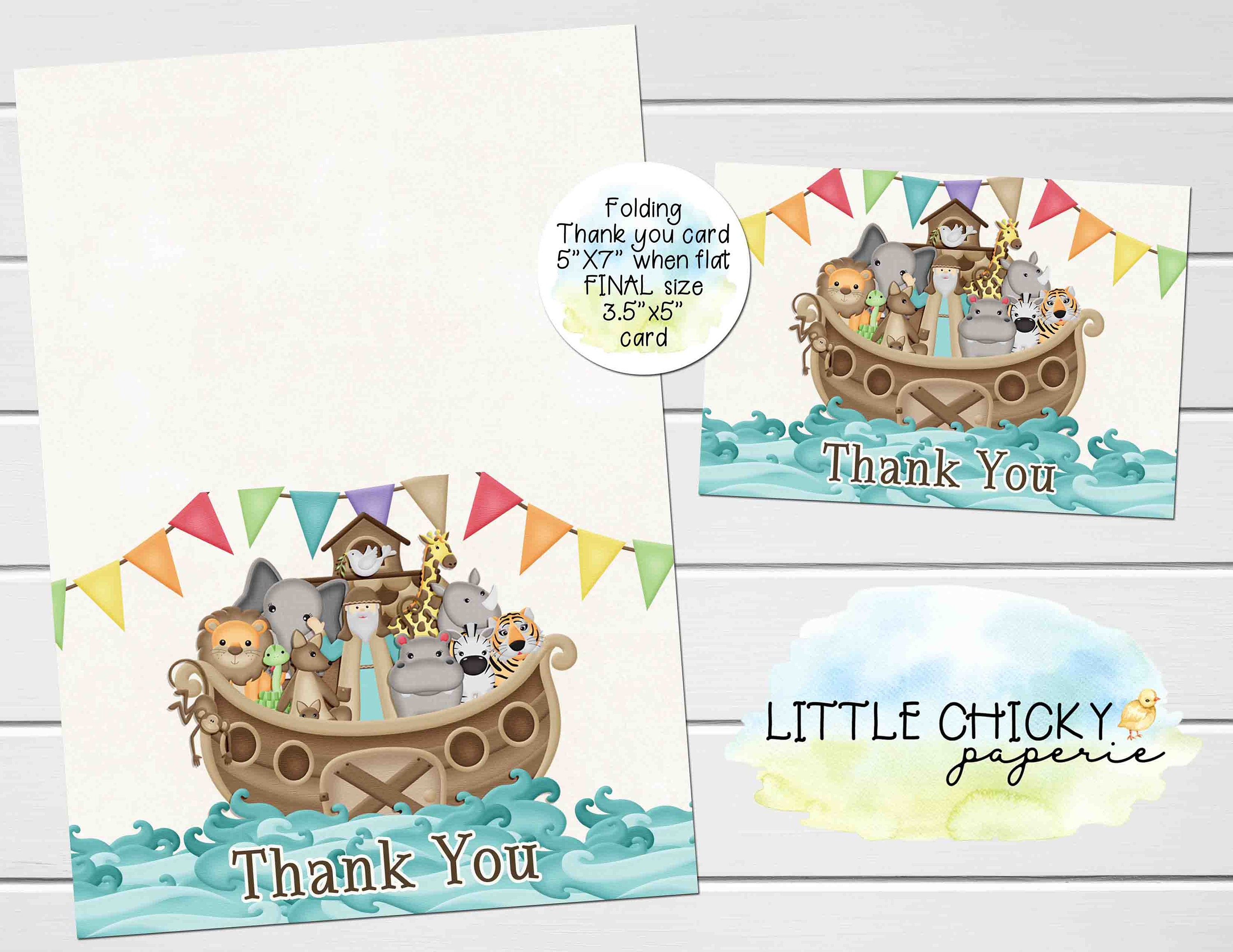 Noah's Ark Favor Tags Baby Shower Favor Tags Birthday - Etsy