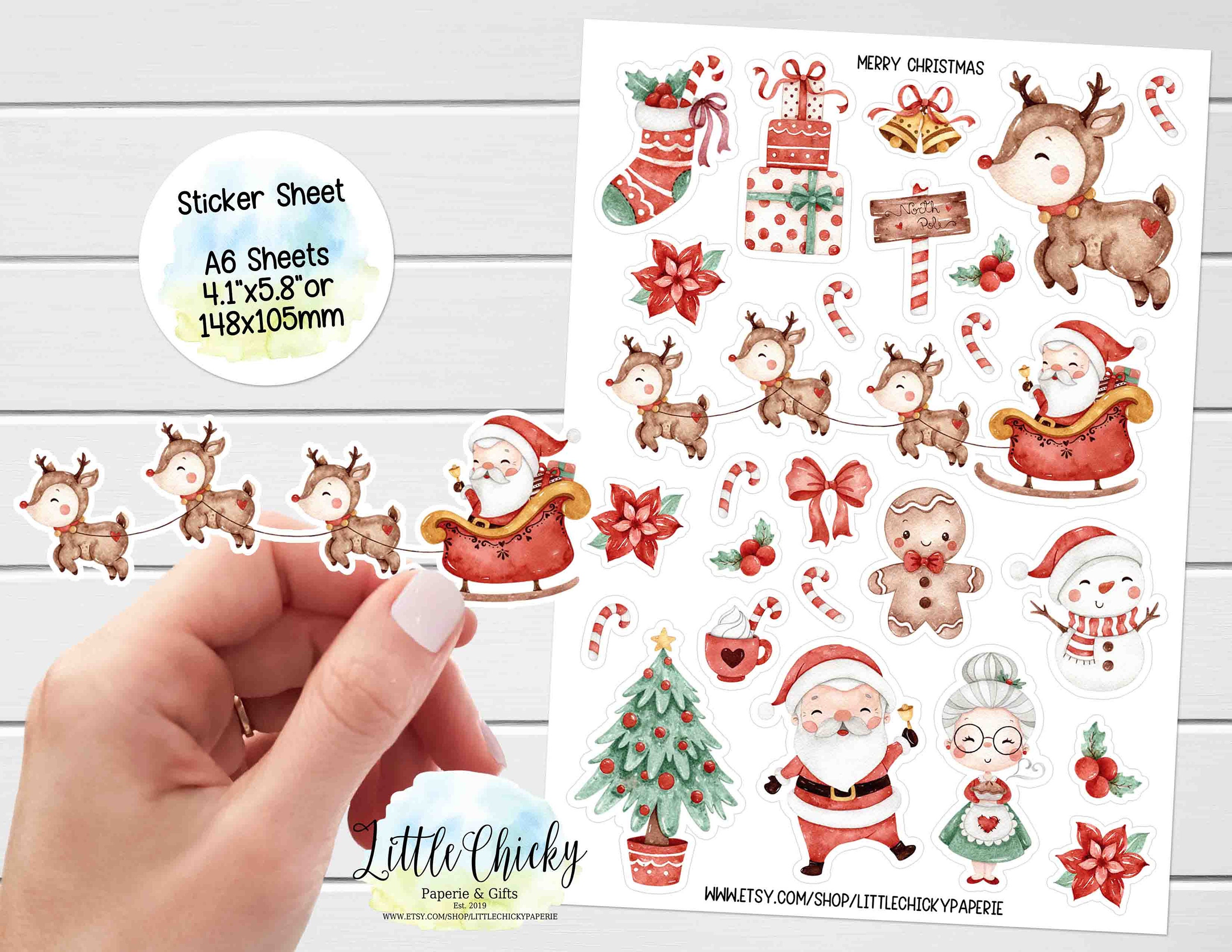 PaperPie. Little Stickers Christmas