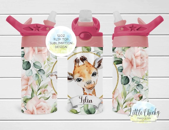 Giraffe Sippy Cup Sublimation