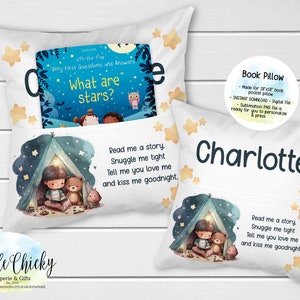 Girl Reading in a Tent Book Pillow Digital Sublimation Design, Sublimation PNG File, Instant Download, Book Pocket Pillow Sublimation PNG