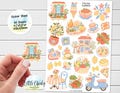 Sticker Sheet - Italian Summer Planner Stickers, Planner Stickers, Vacation Stickers, Scrapbook Stickers, Journal Stickers, Travel Stickers product logo