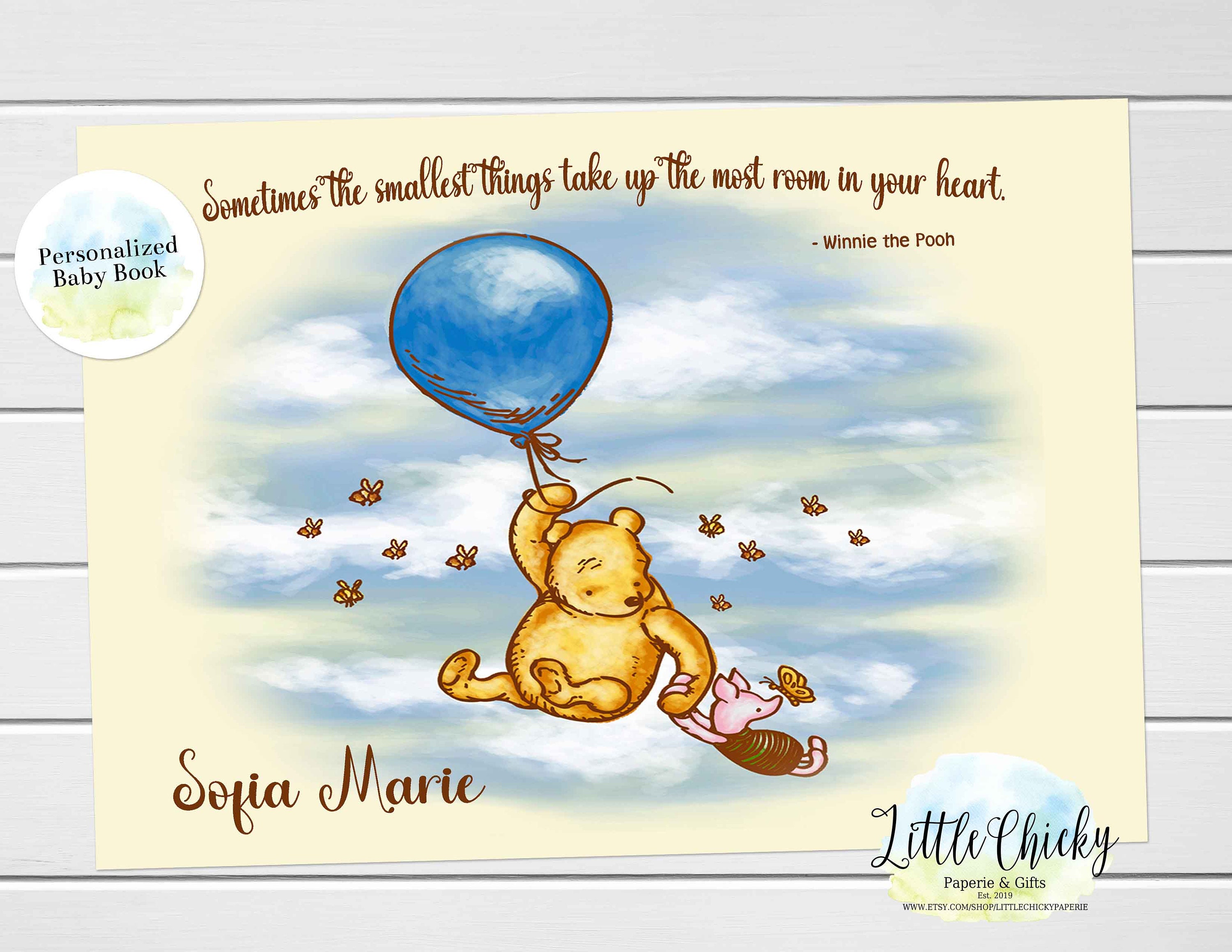 Winnie the pooh baby book hotsell first years