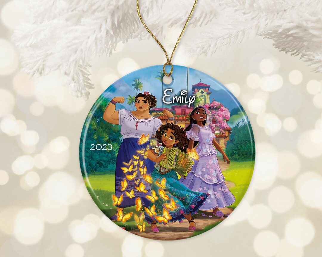 Personalized Encanto Ornament 2023 Christmas Ornament Kids Etsy