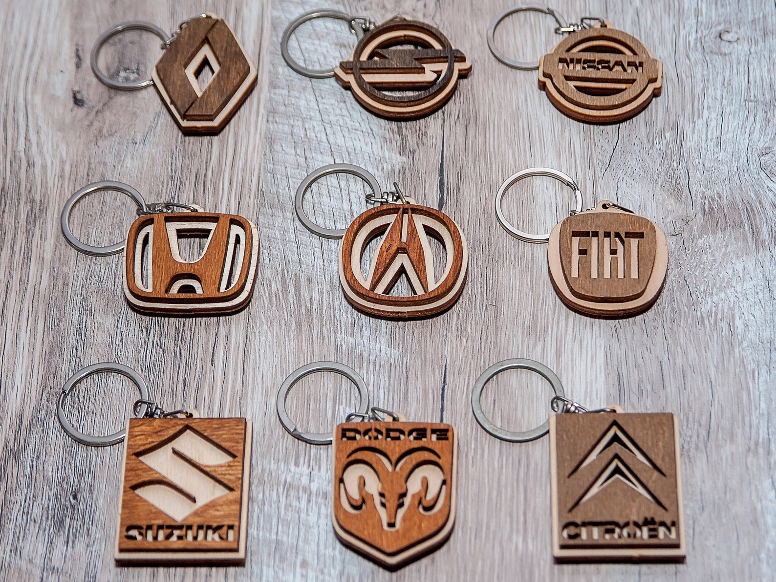 Car keychain.Wood keychain.Keychain.Gift for men.Gift for Etsy