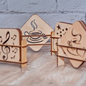 Coasters Set of 4. Wooden Coasters. Wooden Coaster Set. Wooden Drink Coasters. Wooden Table Decor. Home decor.