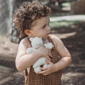 Comfe. E. Bear Organic Warm Pack, Organic Cotton, Ages 2 and up, Heirloom Baby Toy, Eco Toy image 10