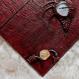 Dragon Whimsy Journal, Handbound Book, Grimoire, Sketchbook, Diary, Dragon Eye Journal