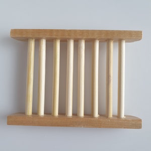 Wooden Soap Dish -Eco Friendly Soap rack, tray, holder, wood, soap last longer, bathroom accessories, eco-friendly, compostable
