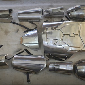 Mandalorian Inspired FULL Armor Set (Custom Project) LARP -FANTASY Role Plays.
