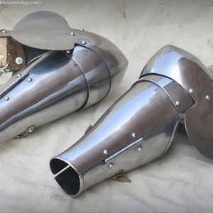 Ruestkammer Schloss Churburg Arm Harness - Hand Forged Armor Arm set 1390-1410 Medieval | Medieval reenactment Arms|reenactment Armor