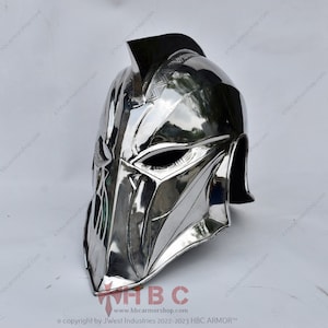 Hand-Forged Dr. Fate Helmet Intricately Etched Metal Cosplay Masterpiece|Dr fate cosplay helmet|DC comics costume helmet|Nabu helmet cosplay