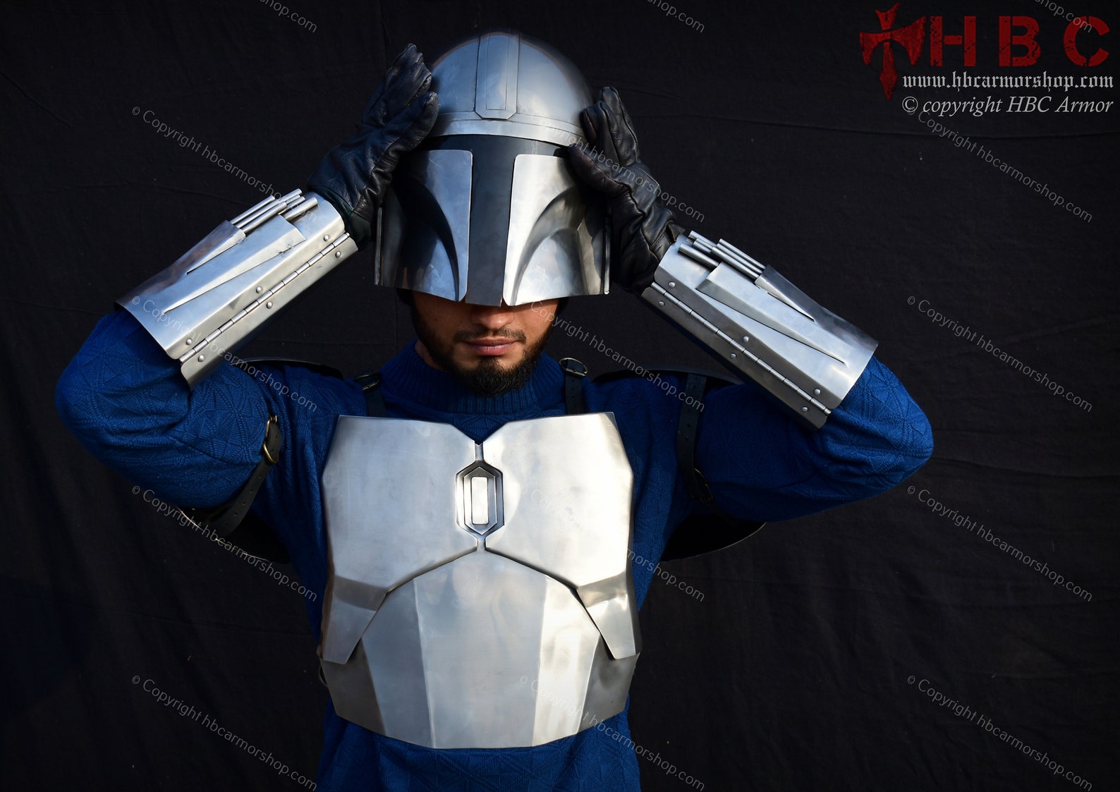 Din Djarin Mandalorian Steel Armour Suit larp/costume/role Etsy