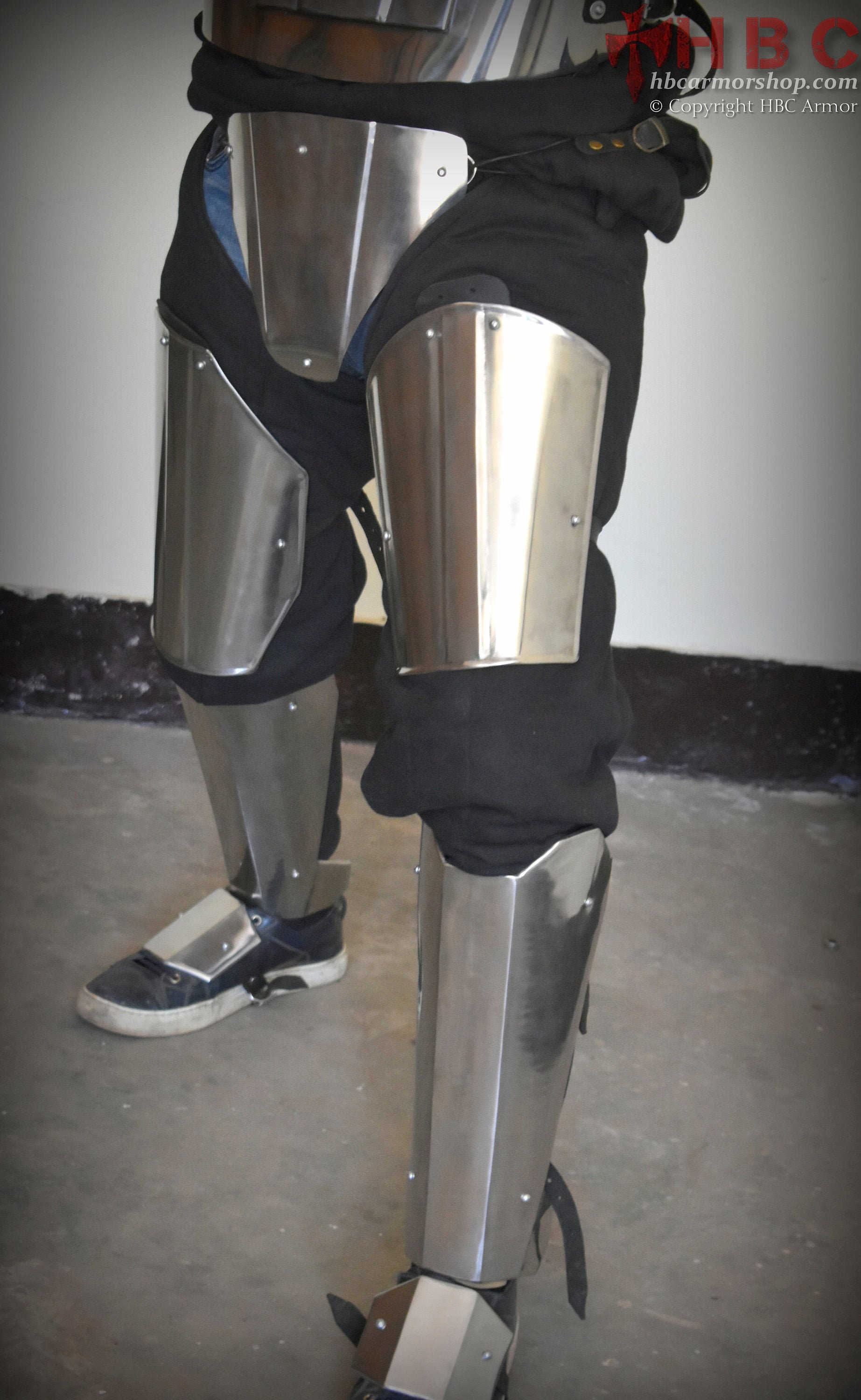 Mandalorian Steel Shin Protection Leg Armor LARP Costume Etsy