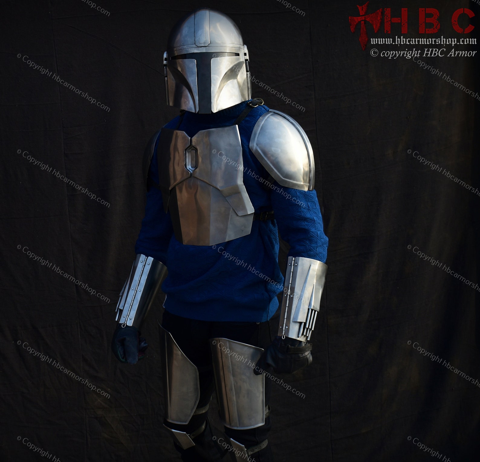 Din Djarin Mandalorian Steel Armour Suit larp/costume/role Etsy