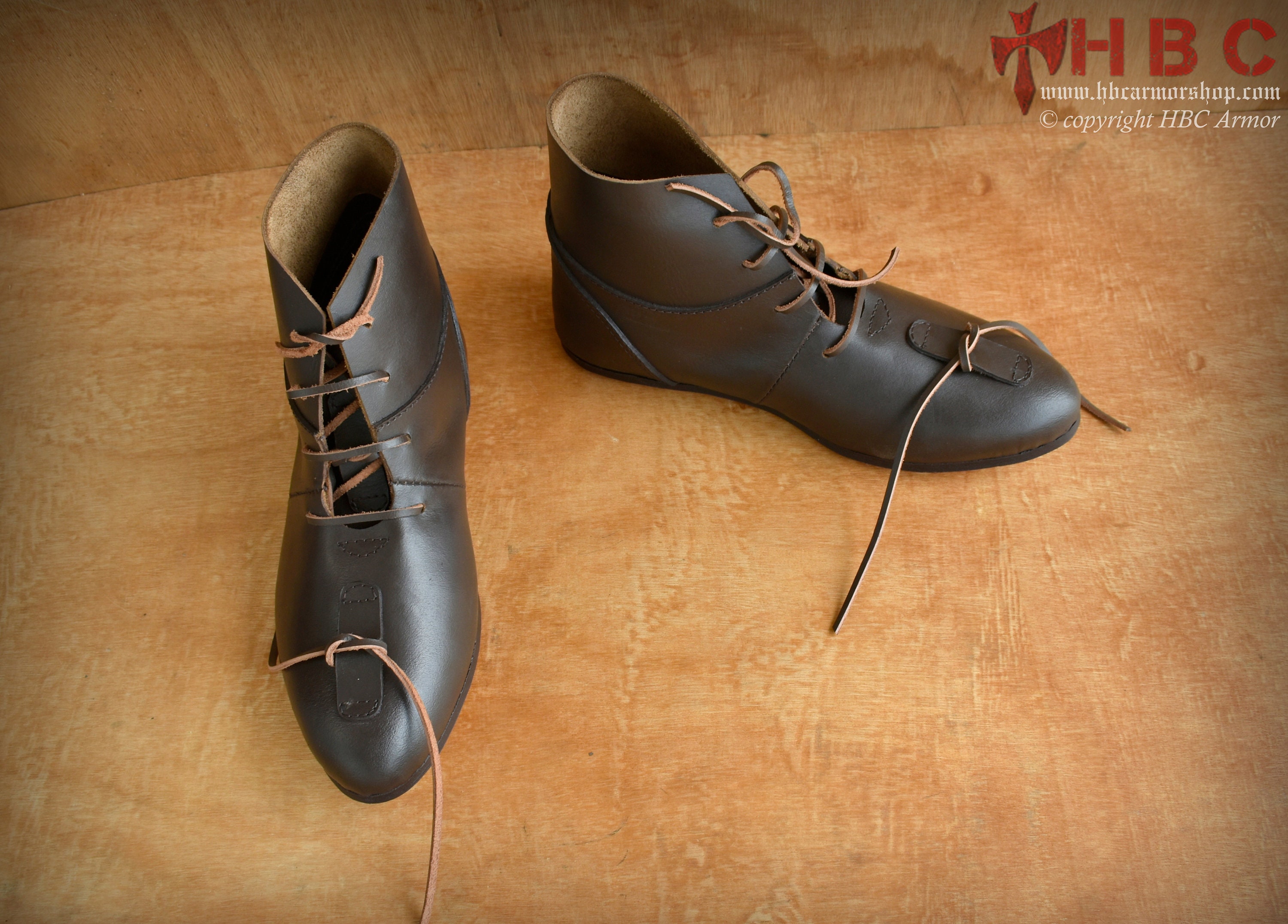 Medieval Leather Boots Leather Sole buhurt sca reeanctment larp