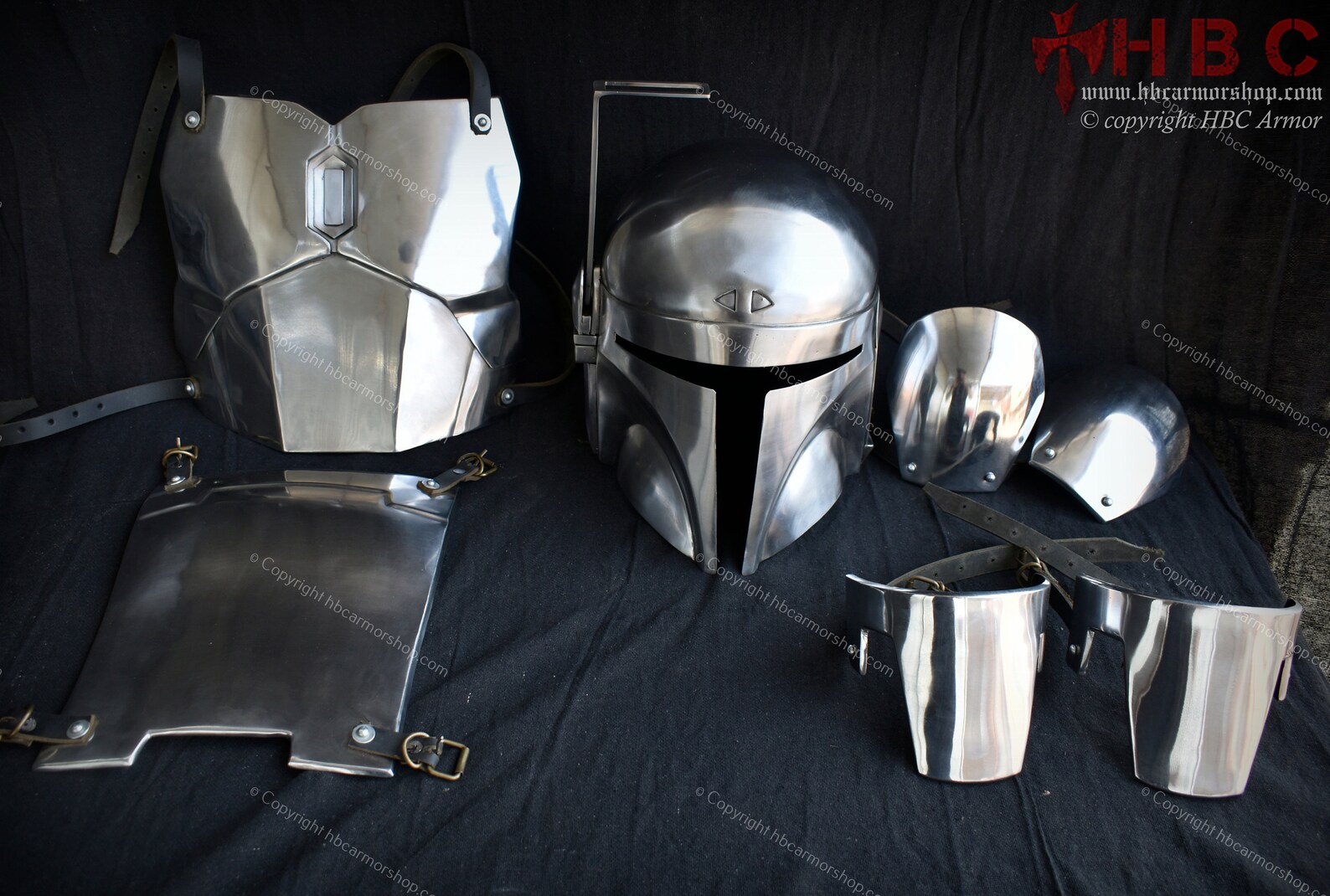 Steel Mandalorian Armor Kit 2 LARP/Fantasy costume/Role Etsy