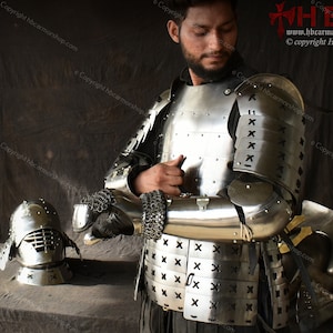 Steel Samurai Armour Full Set for SCA/Buhurt/Medieval Armour combat
