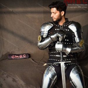 Full armour set for Medieval Combat Sports | BUHURT | IMCF | ACL | Medieval steel armour fights