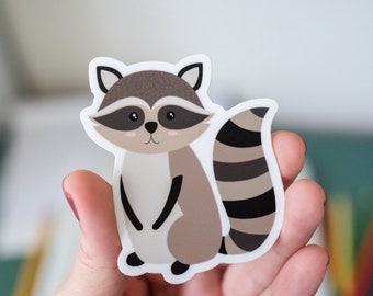 Kindness Racoon Sticker