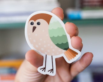 Helpfulness Bird Sticker