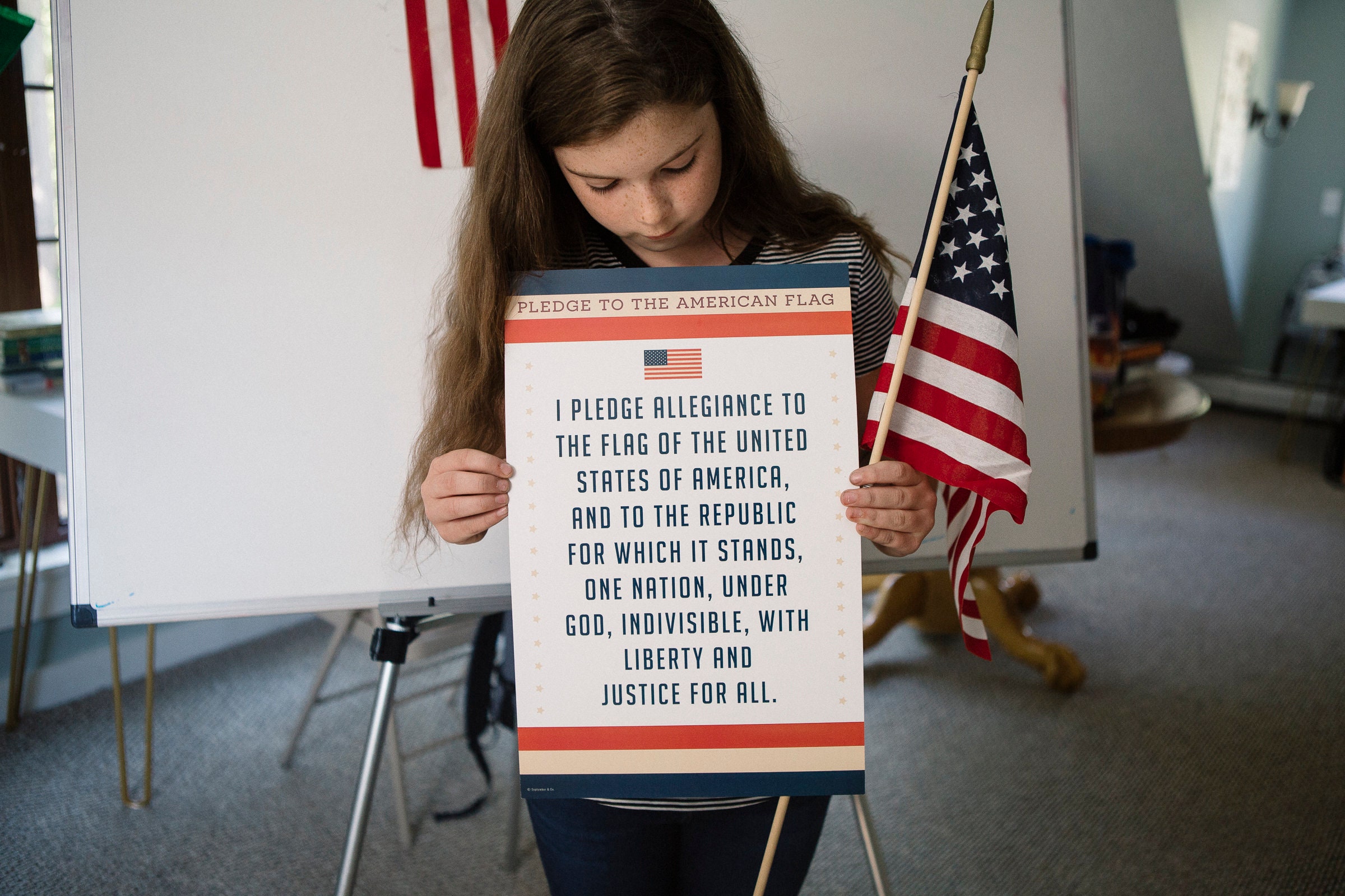 Pledges Posters pledge of Allegiance America Poster - Etsy