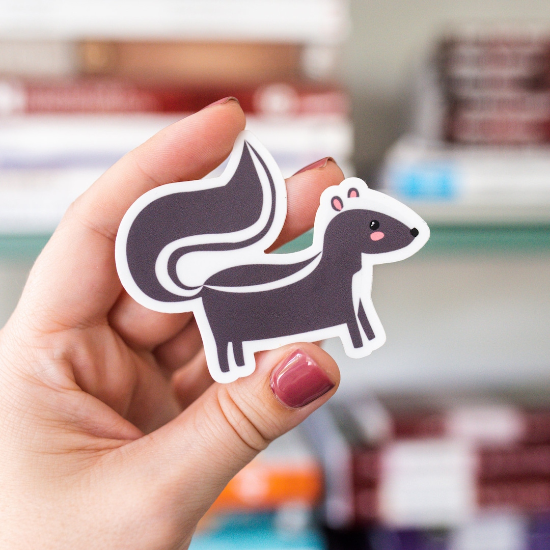 Skunk Sticker Respect Skunk Sticker - Etsy