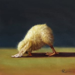 Yoga Chick Downward Dog - Art Print