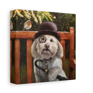 Alfie - Stretched Canvas - Ready to Hang