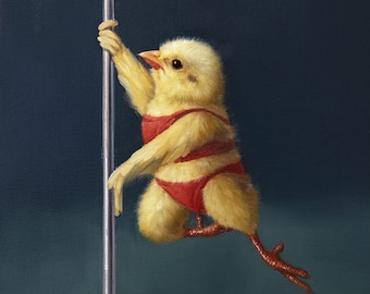 Pole Chick Tinkerbell - Art Print