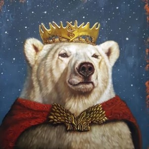 Snow King - Art Print