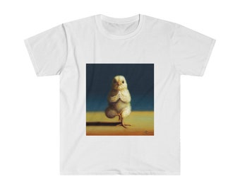 Yoga Chick Tree Pose - Softstyle T-Shirt