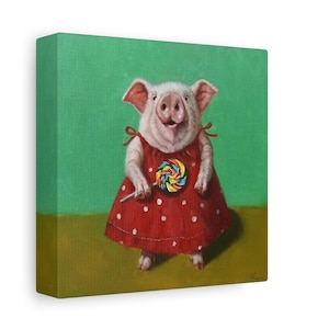 Sticky - Stretched Canvas - Ready to Hang