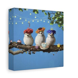 Garden Party - Stretched Canvas - Ready to Hang