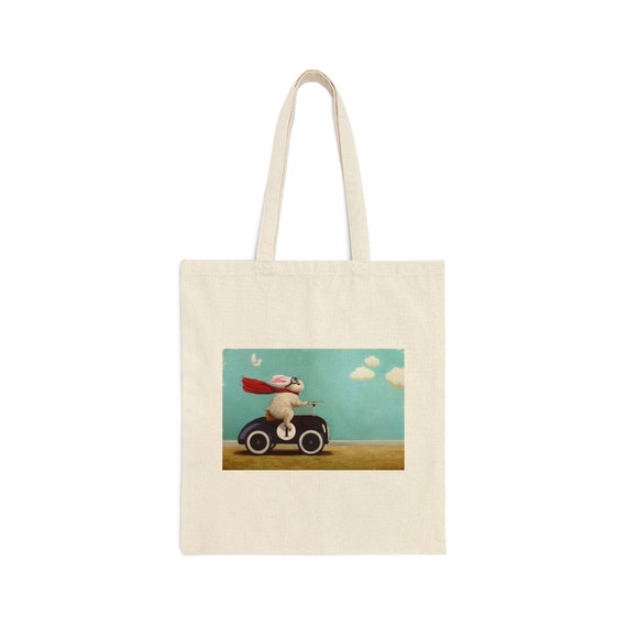 Road trip canvas tote deals