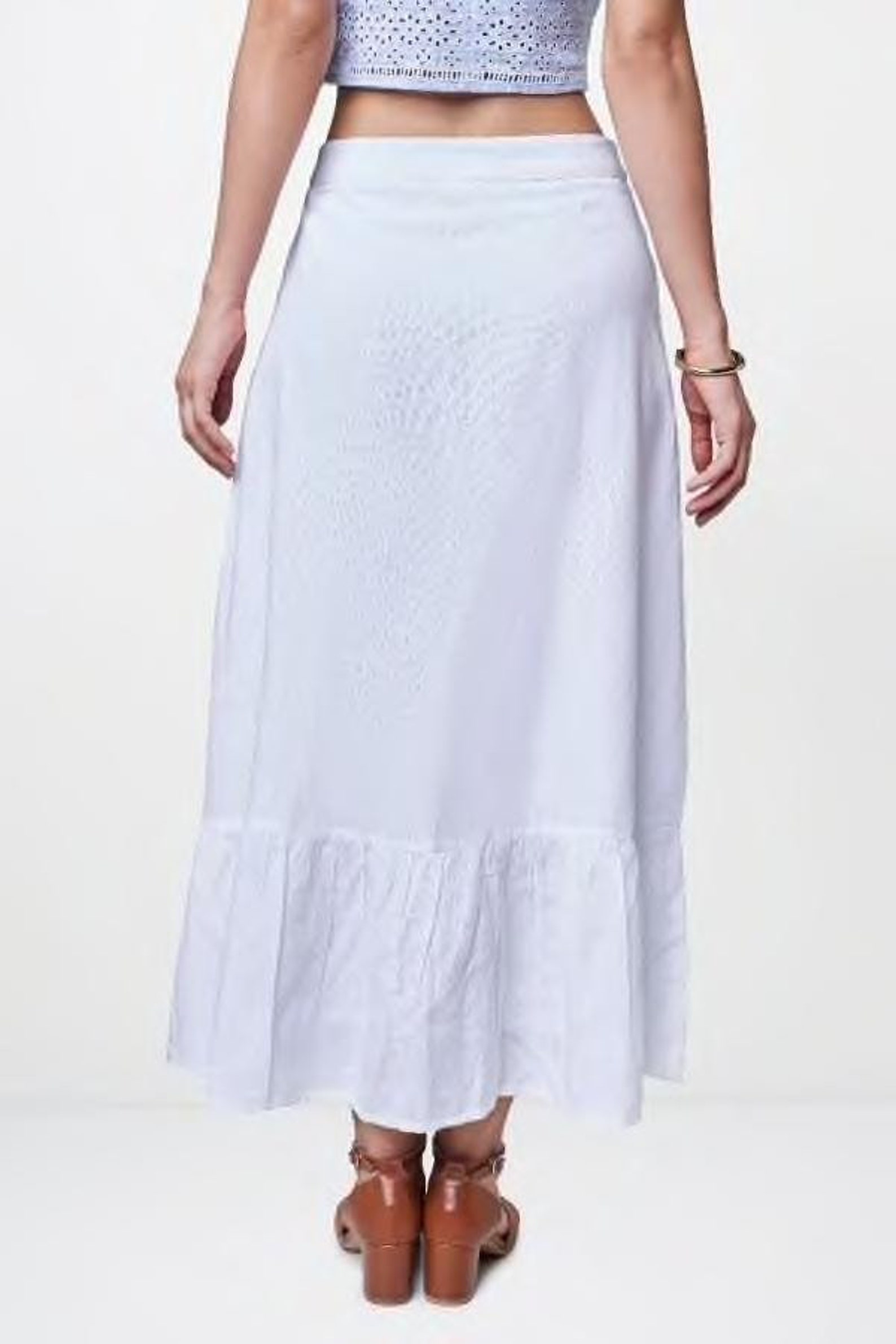 Linen skirt linen wrap skirt midi skirt white linen skirt Etsy