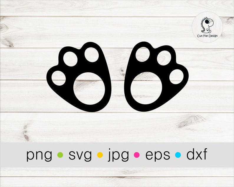 Download Easter bunny feet svg Rabbit feet svg Easter egg print | Etsy