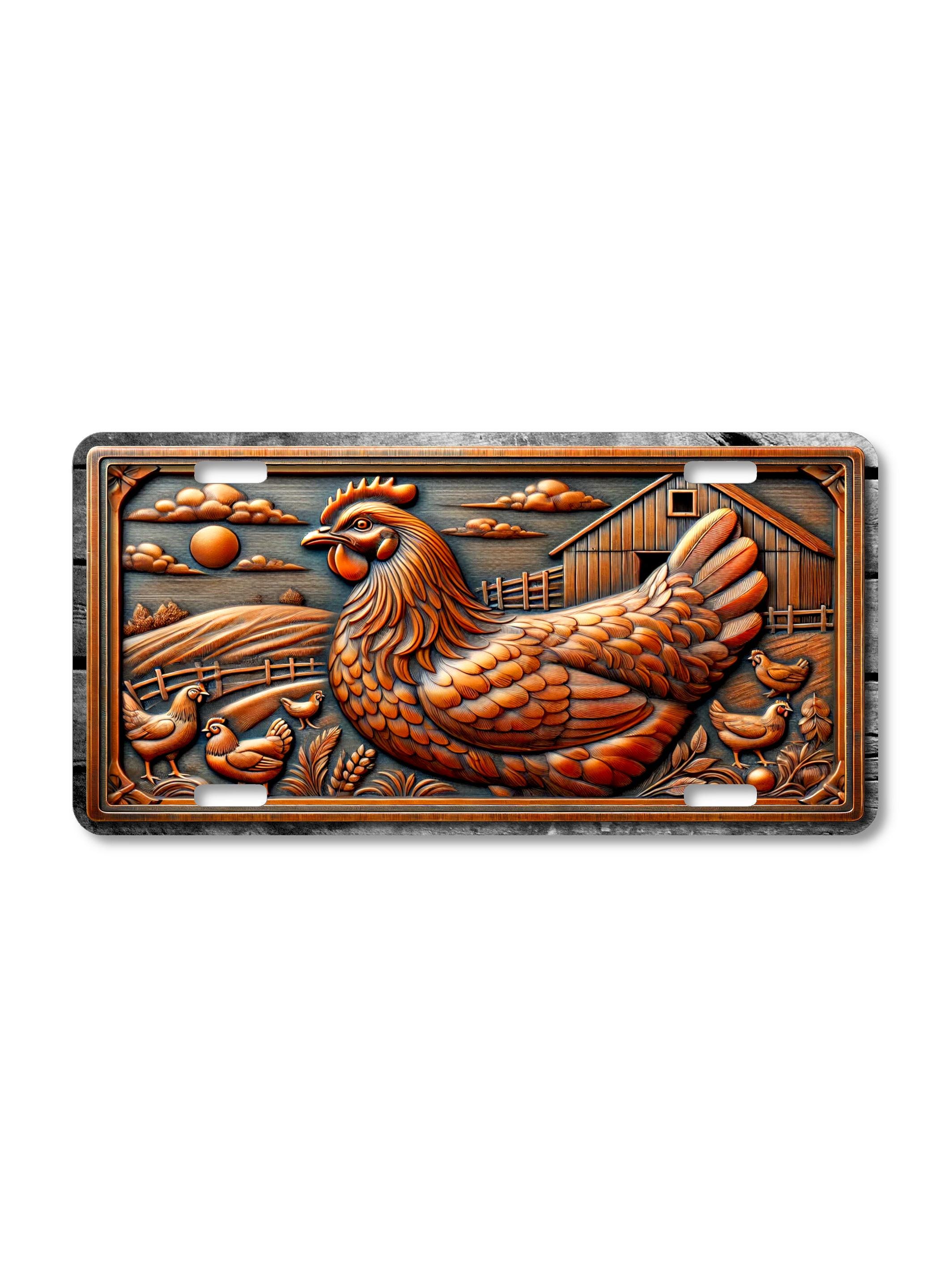 Rooster License Plate - Etsy